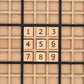 WE Games Replacement Wooden Sudoku Number Tiles - Extra Set of Pieces