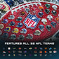 MasterPieces 500-Piece NFL Drip Art Helmet Shaped Puzzle - Perfect for NFL Fanatics - 25"x22"
