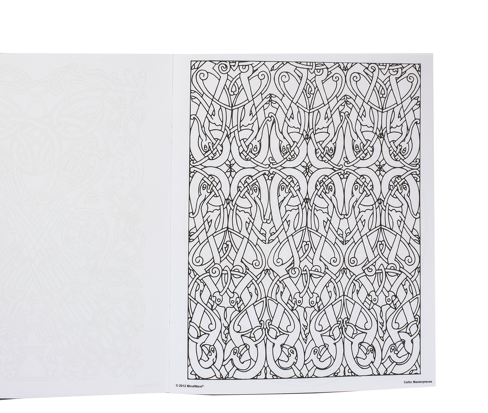Celtic Masterpieces Coloring Book