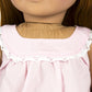 Springfield Collection by Fibre-Craft - Pink Pajamas with White Lace Trim - Fits All 18-Inch Dolls - Mix and Match! - For Ages 4 and Up
