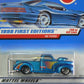 Hot Wheels - 1998 First Editions - 1940 Ford Pickup - Die Cast - #20 of 40 Cars - Blue Metallic Paint - Collector #654 - Limited Edition - Collectible