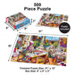 MasterPieces 500 Piece Jigsaw Puzzle for Adults, Family, Or Youth - Maker's Nook - Fashion Dreams - 21"x15"