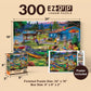 MasterPieces 300 Piece EZ Grip Jigsaw Puzzle - Camp Wiwanago - 18"x24"