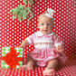 YOUAME Christmas 1/2 Birthday Party Crown - Christmas Themed Half Birthday Decorations, Half Way To One Party Decorations, My Half Year Hat