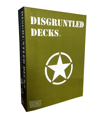 Disgruntled Decks - The Original Military Party Card Game for Veterans - Army-Themed Deck