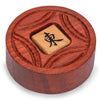 Yellow Mountain Imports Wooden Mahjong Bettor/Wind Indicator - Mahjong Accessory for Chinese or American Mahjong Play