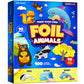 Dan&Darci Foil Art Kit for Kids - Arts and Crafts for Kid Ages 4-8, 4-6, 5-7, 5-8, 6-8 - 5 Year Old Girl Gifts - Fun Kits Projects Activities - Girls