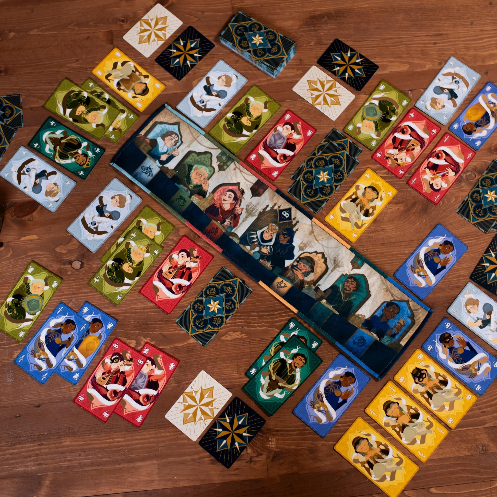 Courtisans Card Game - Navigate Intrigue and Influence at The Queen's Banquet! Strategy Game, Fun Family Game for Kids & Adults, Ages 8+, 2-5 Players