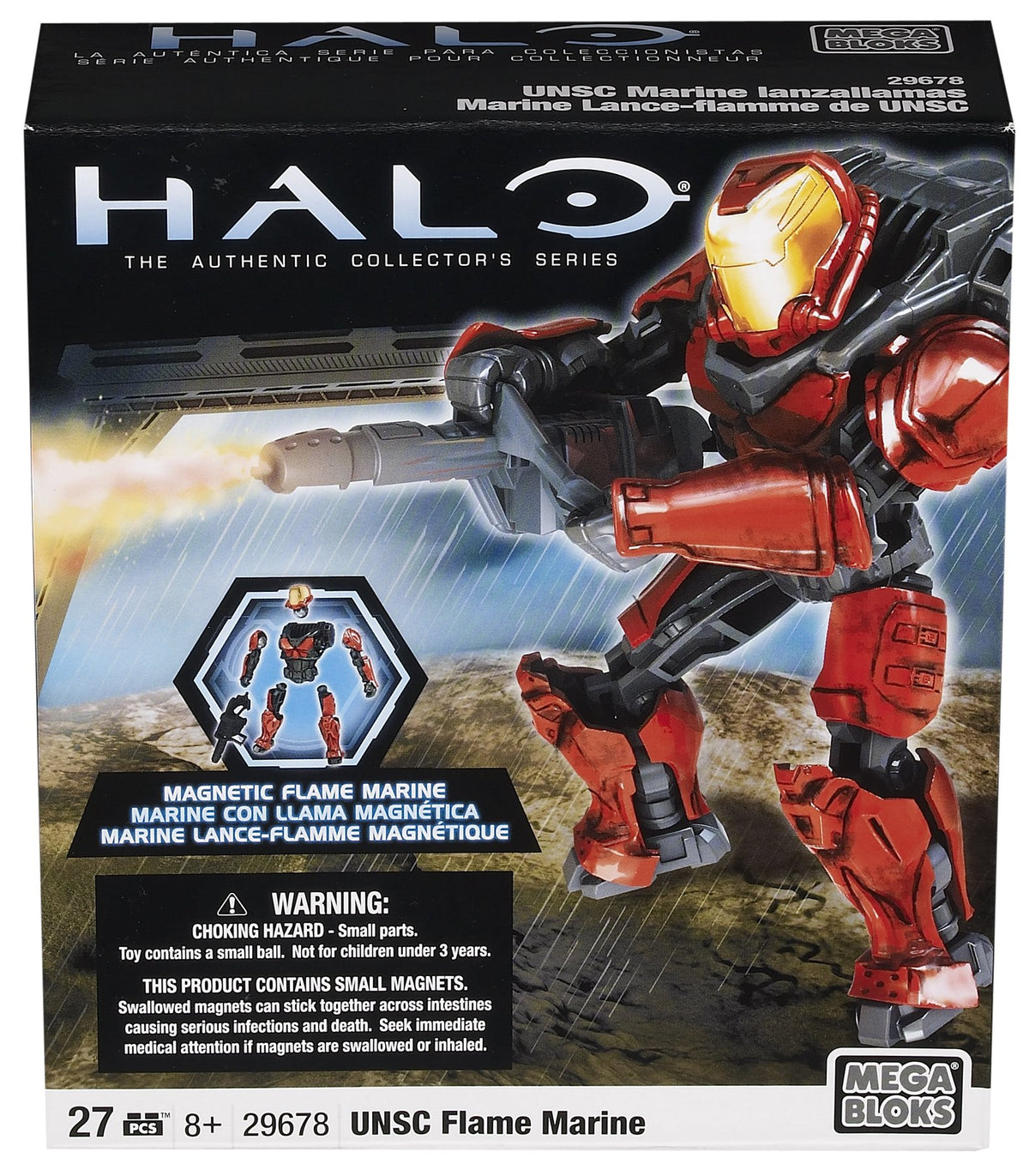 Mega Bloks UNSC Flame Marine