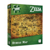 The Legend of Zelda Hyrule Map 1,000 Piece Jigsaw Puzzle | Collectible Puzzle Featuring Stylized Hyrule Map from The Legend of Zelda Video Games |