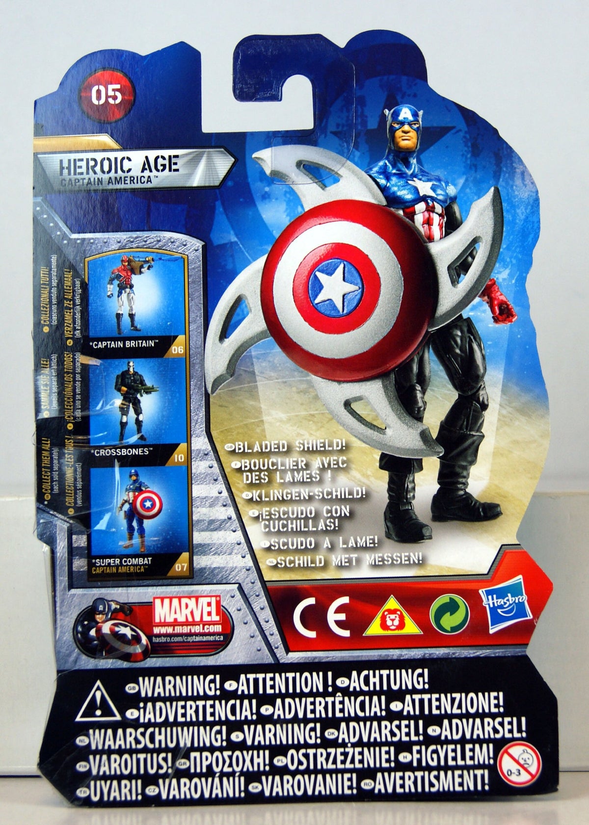 Captain America Movie 4 Inch Series 2 Action Figure Heroic Age Captain America Bucky