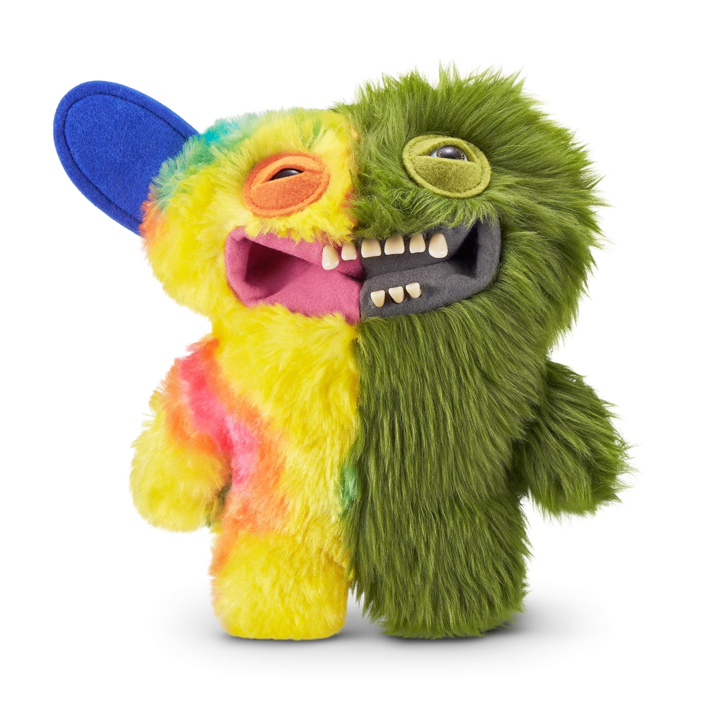 Fuggler ZURU Misfit Monsters 9" Series 1 Funny Ugly Monster Plush Toy (Grinnero McGoo - Green & Multi)