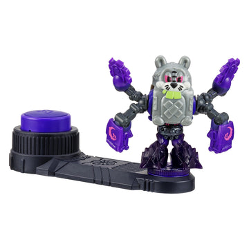 Legends of Akedo Powerstorm | Battle Giant Bucktooth | Mini Battling Action Figure with Double Strike Armor | Ready, Fight, Split Strike.