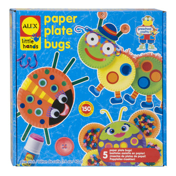Alex Little Hands Paper Plate Bugs Kids Toddler Art and Craft Activity