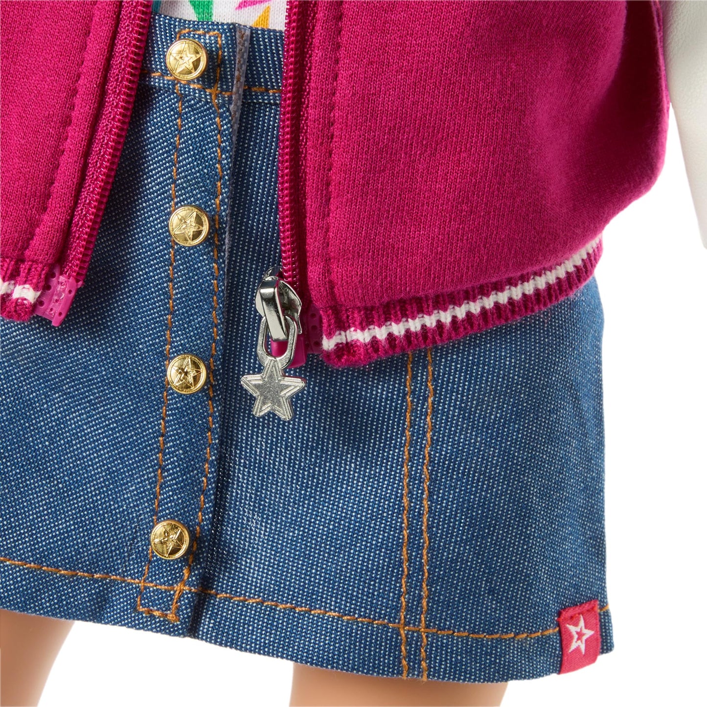 American Girl Truly Me, 18-inch Doll Clothes, AG Star Squad Outfit, with Varsity Jacket, 4 Pieces, Ages 6+