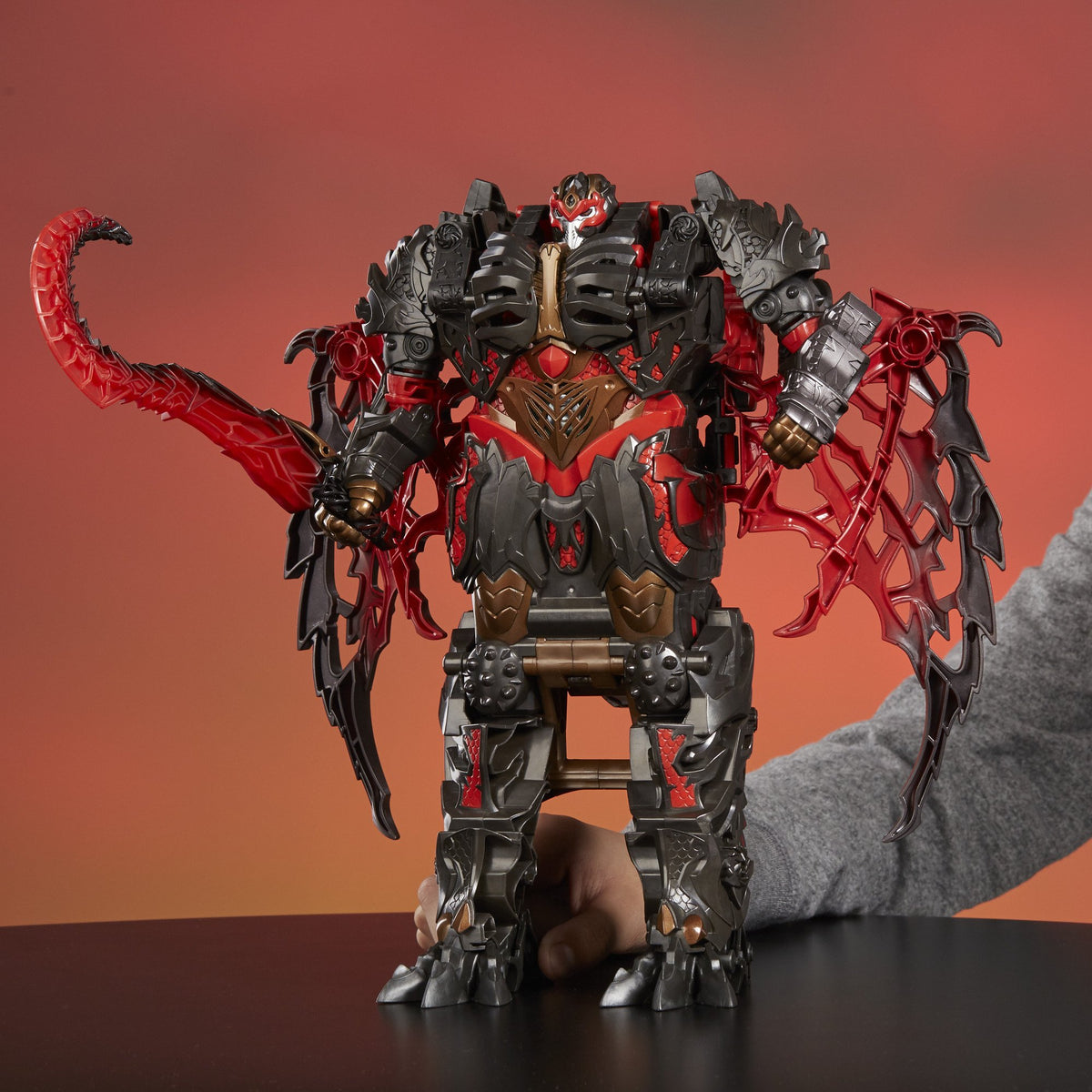 Transformers: The Last Knight Mega 1-Step Turbo Changer Dragonstorm