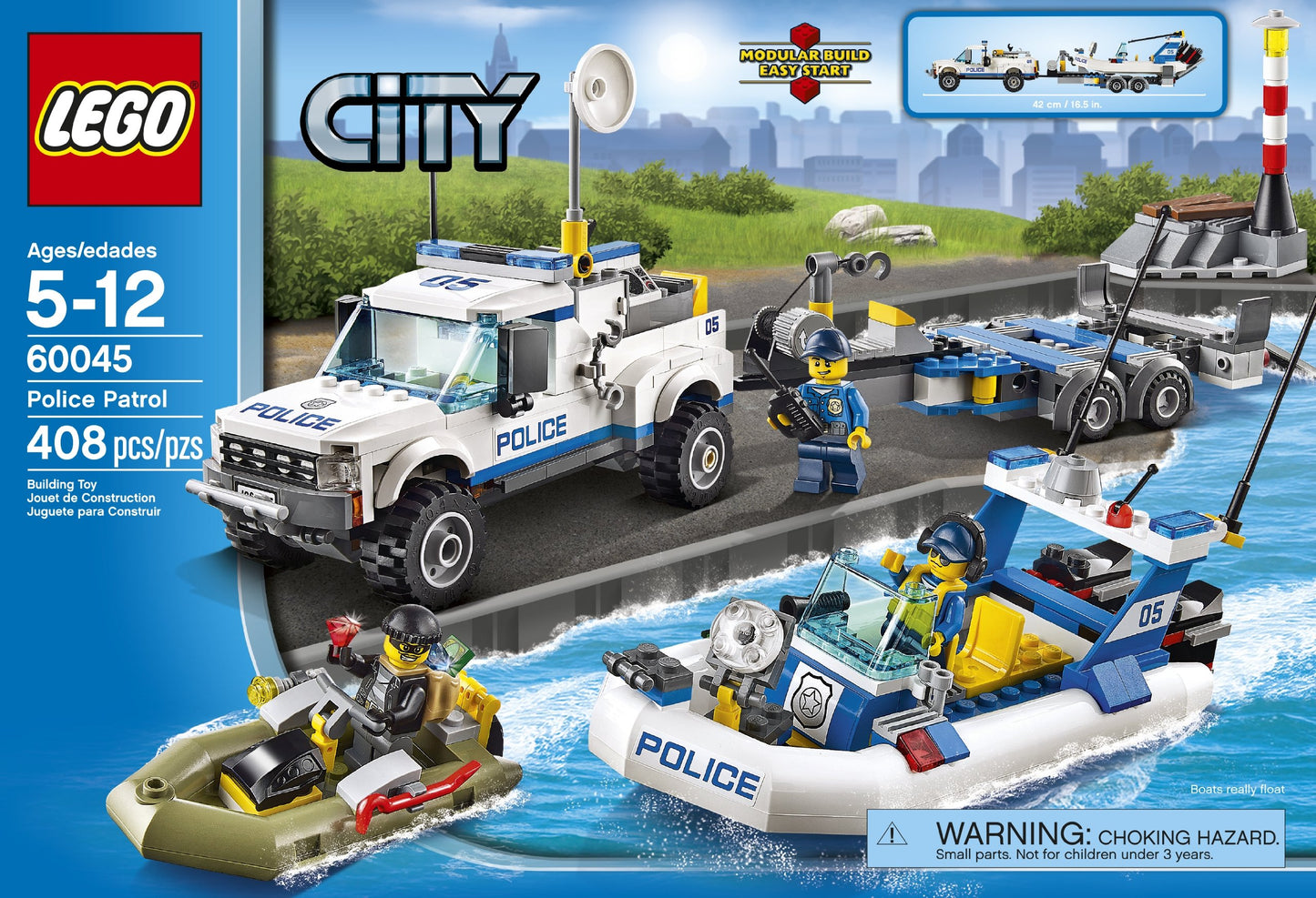 LEGO City Police 60045 Police Patrol