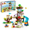 LEGO DUPLO 3 in 1 Tree House Building Toy - Gift for Christmas - Pretend Playset for Toddlers, Ages 3+ - W/ 8 Figures - Fine Motor Skill Development