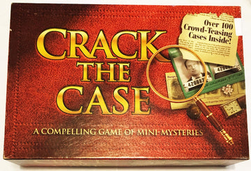 Milton Bradley Crack The Case ~ A Compendium of Mini-Mysteries