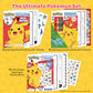Pokémon Coloring Book Bundle for Kids - 3-Pack Activity Set with Coloring Books, Tattoos, Crayons, and Puffy Stickers, Ages 3+