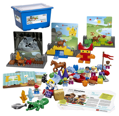 LEGO StoryTales DUPLO Brick Set 45005, Language Development Educational Toy for Girls and Boys Ages 3 and up (109 Pieces)