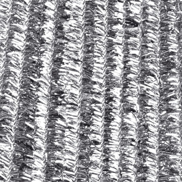 Darice, 25 Piece, Tinsel Chenille Stems, Silver