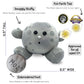 Celestial Buddies Moon Buddy | 8.5" Soft Stuffed Plush, Embroidered Features, Fun Planet Facts Tag for Kids - STEM Learning, Educational Gift