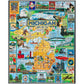 White Mountain Puzzles Best of Michigan - 1000 Piece Jigsaw Puzzle