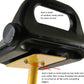 Childrensneeds.com Sand Digger Toy Backhoe for Snow, Sand, Beach, Dirt, A Durable Metal Outdoor Ride-on Excavator Toy for Ages 3 and Up (Yellow)