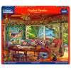 White Mountain 1000 Piece Jigsaw Puzzle Scenic Lake, Puzzler’s Paradise