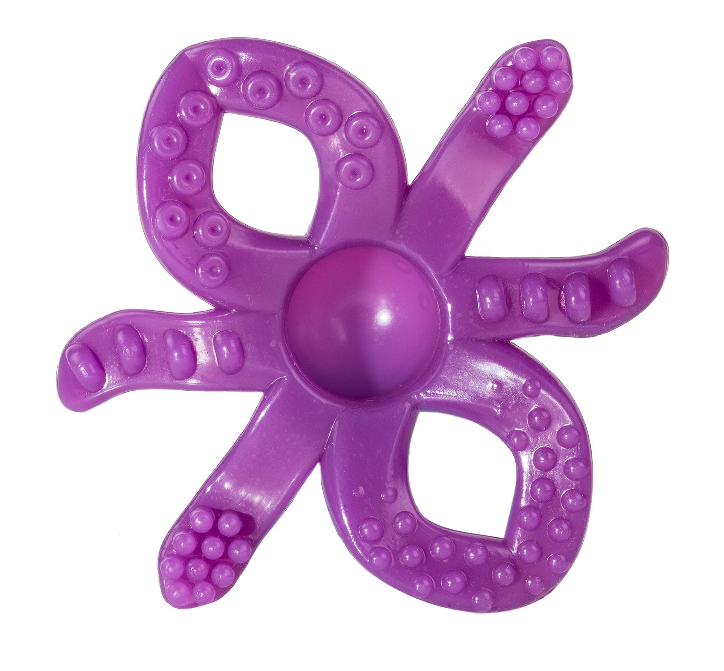 Baby Banana® Octopus Infant Toothbrush Teether, Pop Fidget Toy, Tactile Stimulator, Chewable Oral Sensory Therapy for Neurodivergent Population, OT