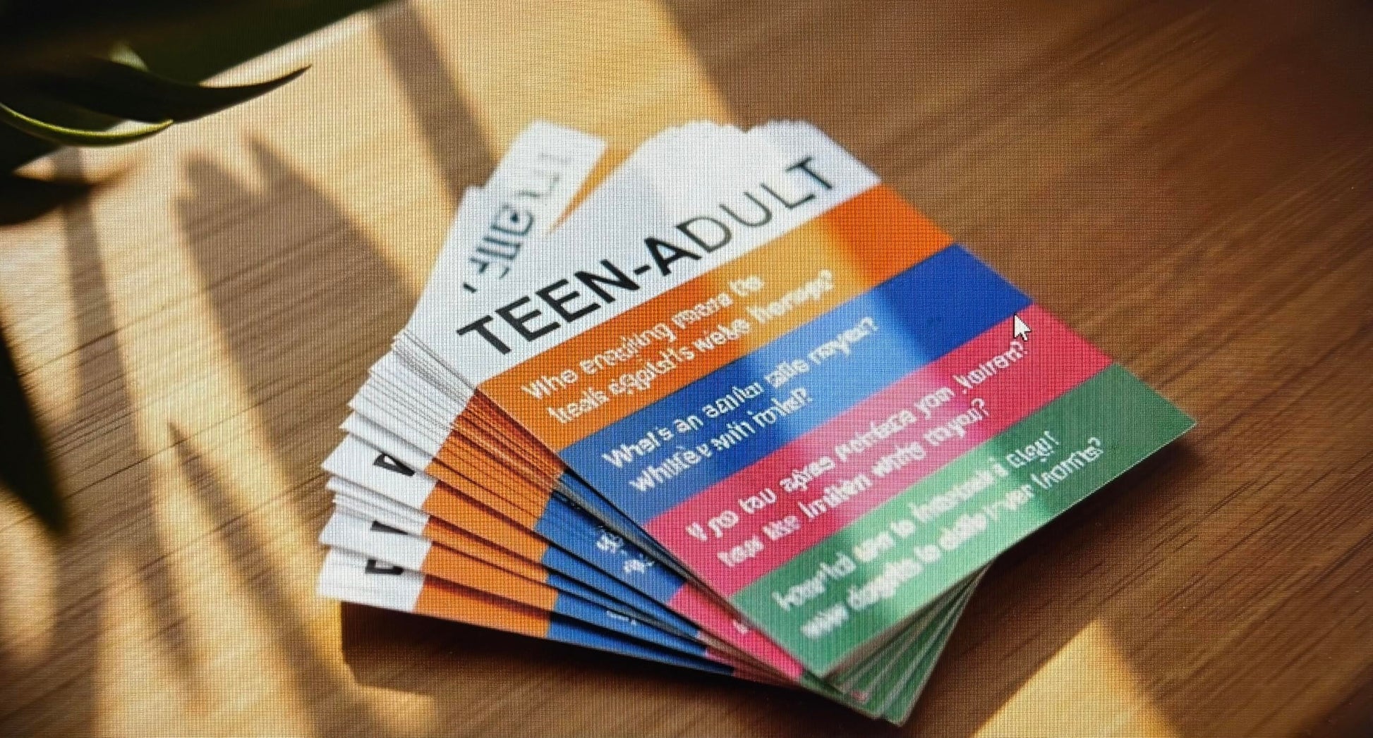 Totika Teen-Adult Principles, Values & Beliefs Card Deck Therapy Game