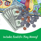 Learning Resources Money Bags Coin Value Game - Classroom Math Games, Financial Literacy for Kids, Play Coins for Kids, Counting Games, Money Board