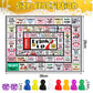 IISVCUNY Wonderful Game Drink up Board, Drinking Board Games for Adults, Funny Drinking Games, Ideal for Girls' Night and Bachelor Party, Suitable