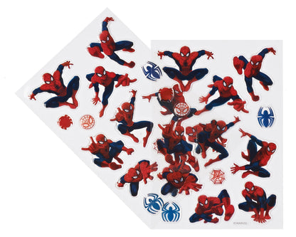 Marvel Spiderman Sticker Sheets, 2 Count, Party Supplies