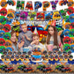 52Pcs Monster Truck Birthday Decorations, Party Supplies for Monster Truck