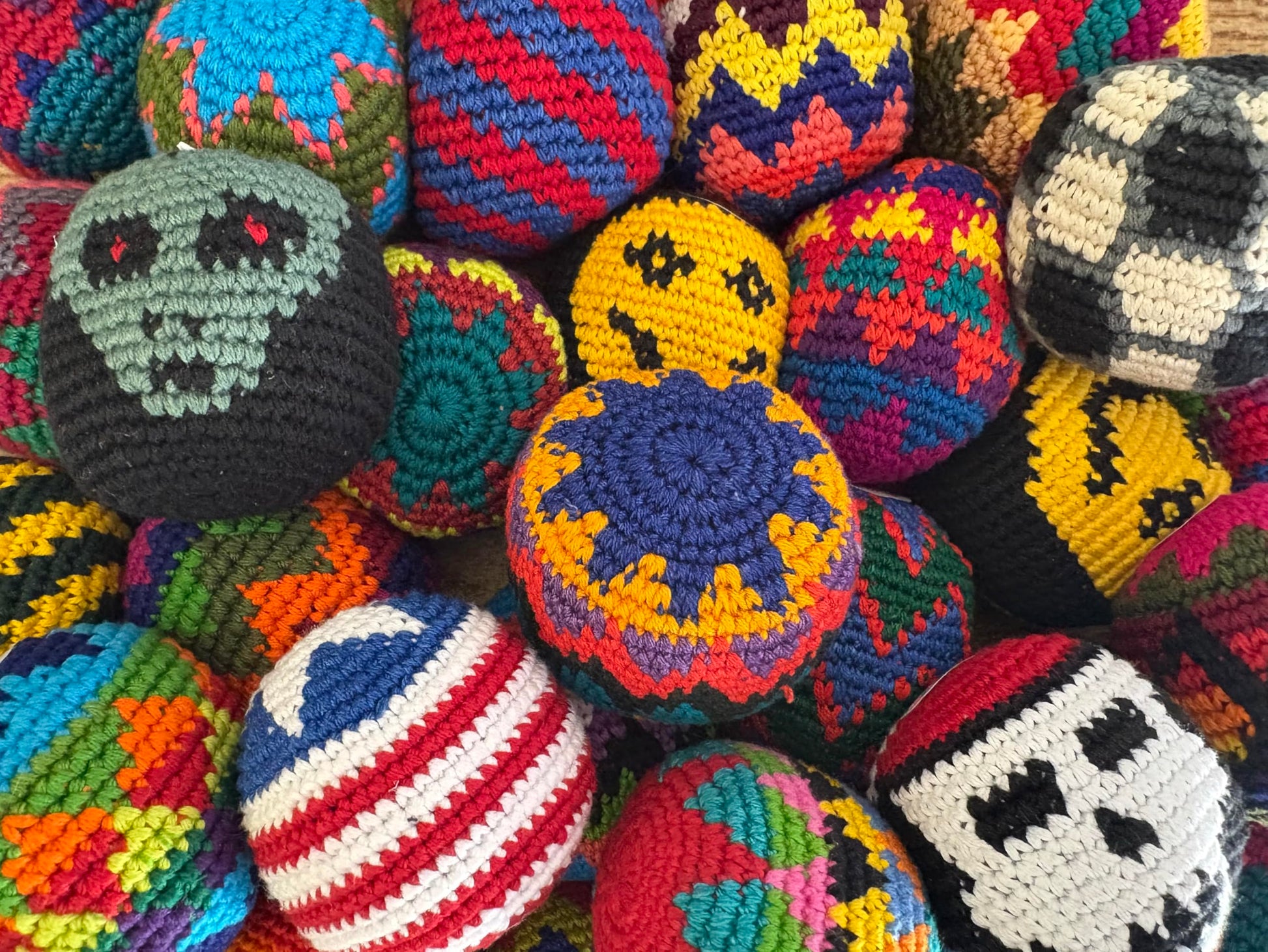 DIRTBAG Footbag Crochet 12 Pack of Sacks You Kick