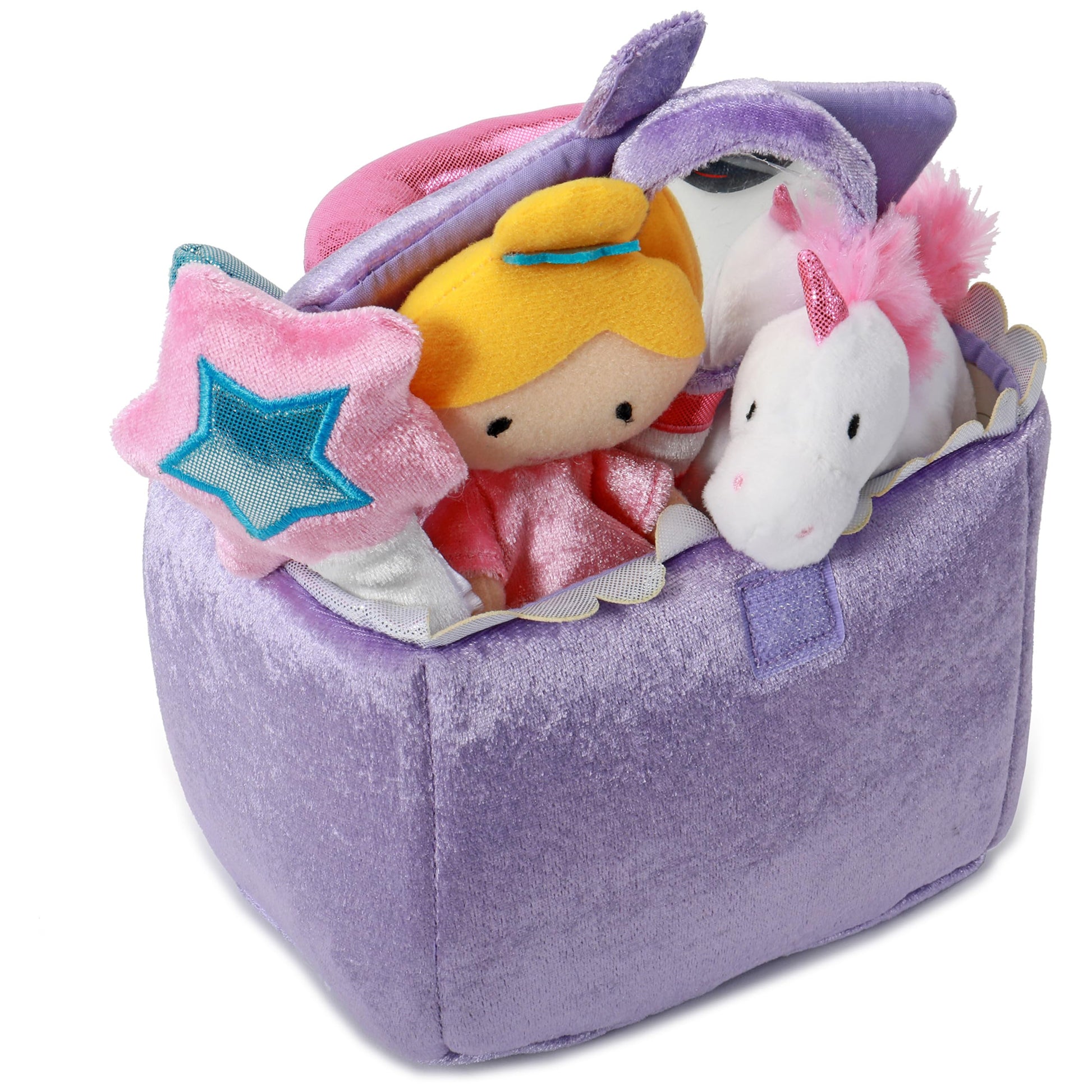 GUND Baby Princess Castle 5-Piece Sensory Plush Toy Playset for Babies