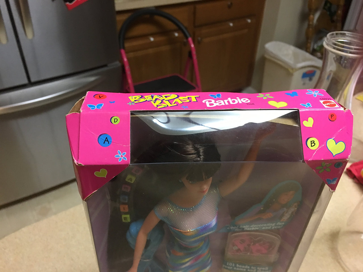 Barbie Brunette Bead Blast