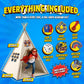 Tipiz Super Academy Teepee Tent for Kids, Indoor & Outdoor Play Tent, Playhouse for Boys & Girls, Adventure Gift for Children