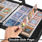 DRZERUI Card Binder for YuGiOh Cards - 9 Pocket Card Holder Book with Sleeves Compatible with Yugioh Cards, Holds 720 Cards