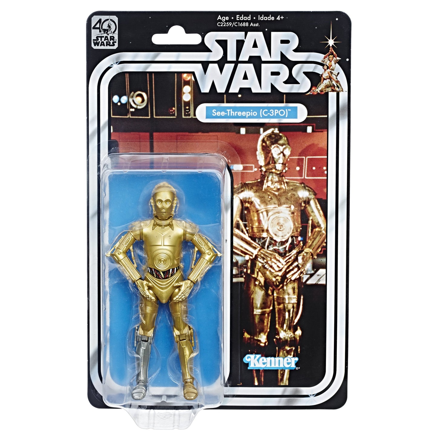 Star Wars E4 See Threepio C3Po Action Figure