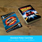 AQUARIUS Back to the Future Playing Cards Standard Size - Themed Novelty Deck with 52 Unique Movie Designs - Collectible Merchandise Gift for Teens