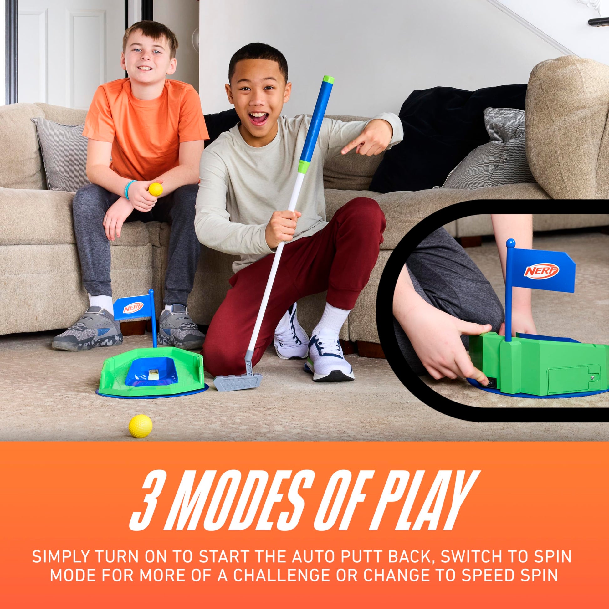 NERF Pivot Putt Golf Game