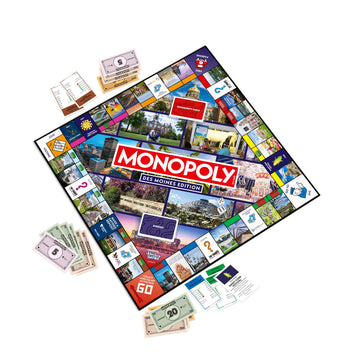 Monopoly Board Game - Des Moines, IA Edition: 2-6 Players Family Board Games for Kids and Adults, Board Games for Kids 8 and Up, Great for Game Night