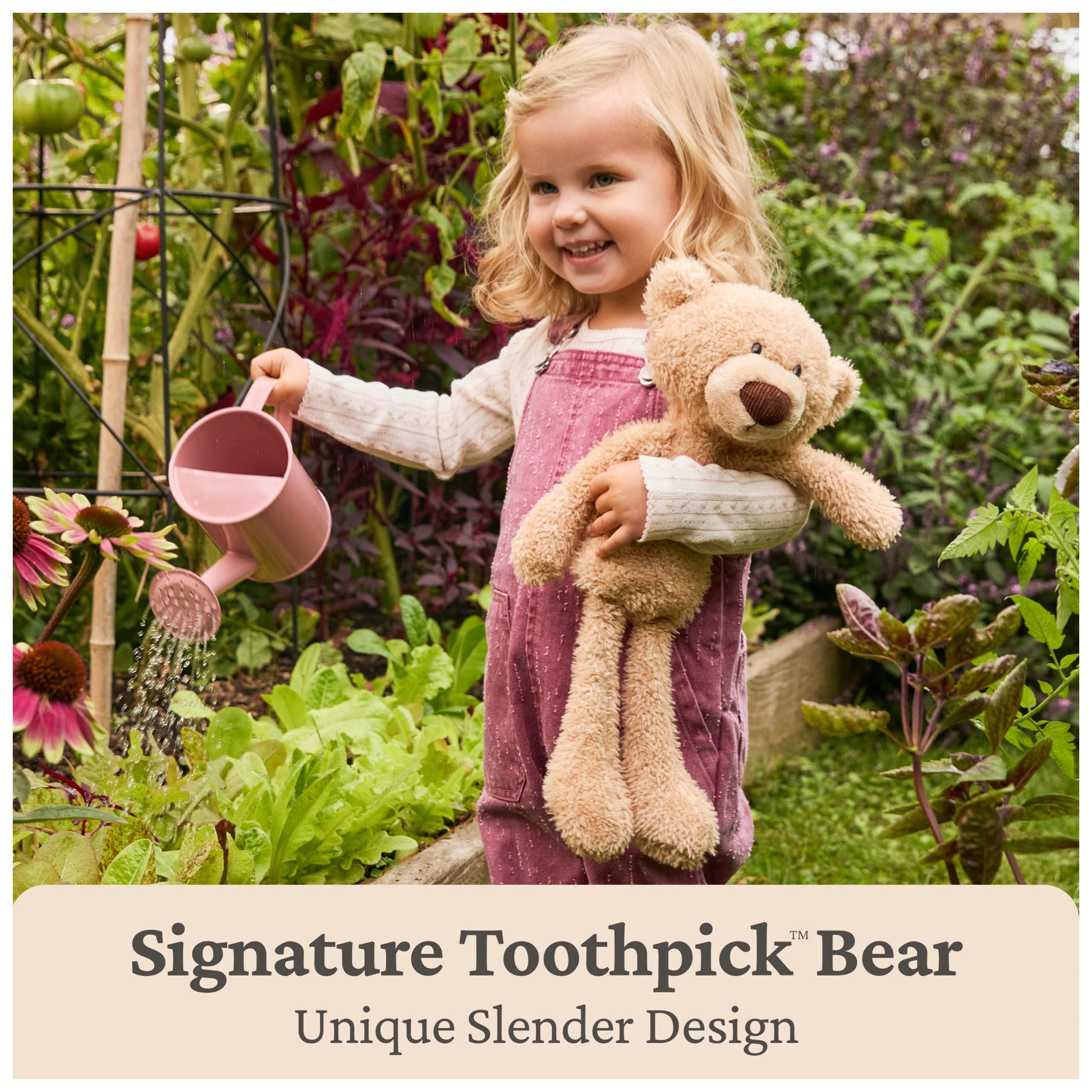 GUND Forever Friends Toothpick 15-Inch Teddy Bear Plush Toy, Ages 0+