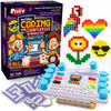 Playz My First Coding & Computer Science Kit - Learn About Binary Codes, Encryption, Algorithms & Pixelation Through Fun Puzzling Activities Without