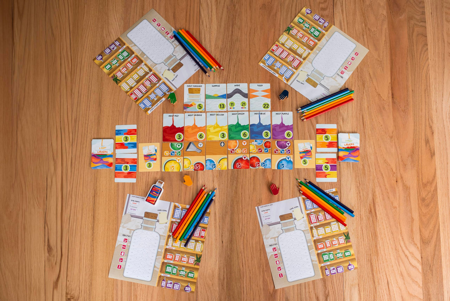 25th Century Games Sand Art - Color Pattern Drawing Strategy Game Ages 10+ | 2-4 Players | 25-45 Min Playtime
