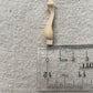 Miniature Furniture Legs for Dollhouse, 1:12 Scale, Natural Wood, 1.5 Inch Height, 4 Pack, #7