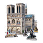 Wrebbit3D Assassin’s Creed 3D Puzzle Model of Notre-Dame | 860 Jigsaw Puzzle Pieces | References from Ubisoft Popular Video Game